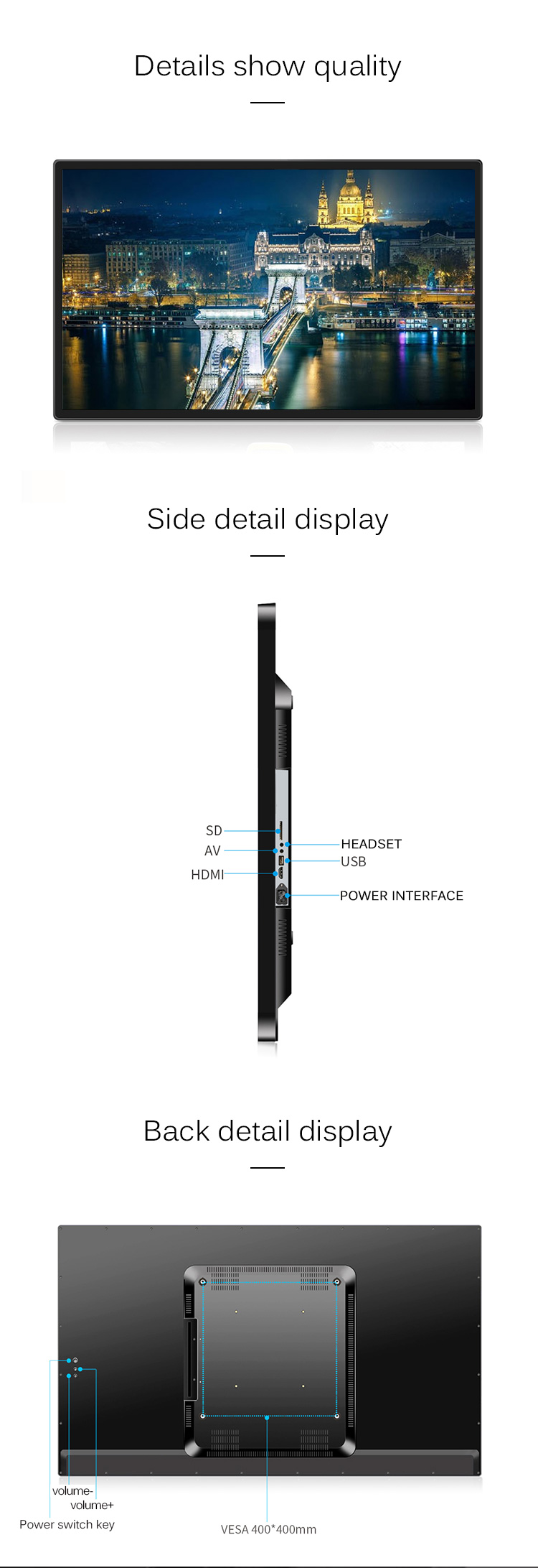 Wall Mounted Android Digital Signage Player with FHD resolution Wall Mounted Android Digital Signage Player with FHD resolution