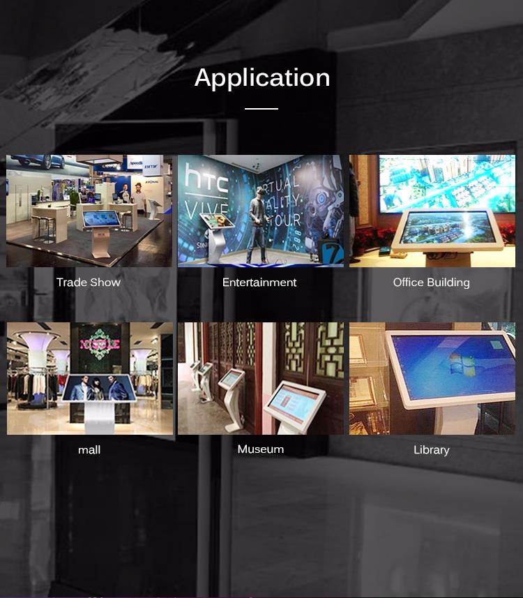 Interactive Advertising Touch Screen Kiosk