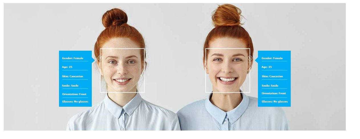 AI face recognition