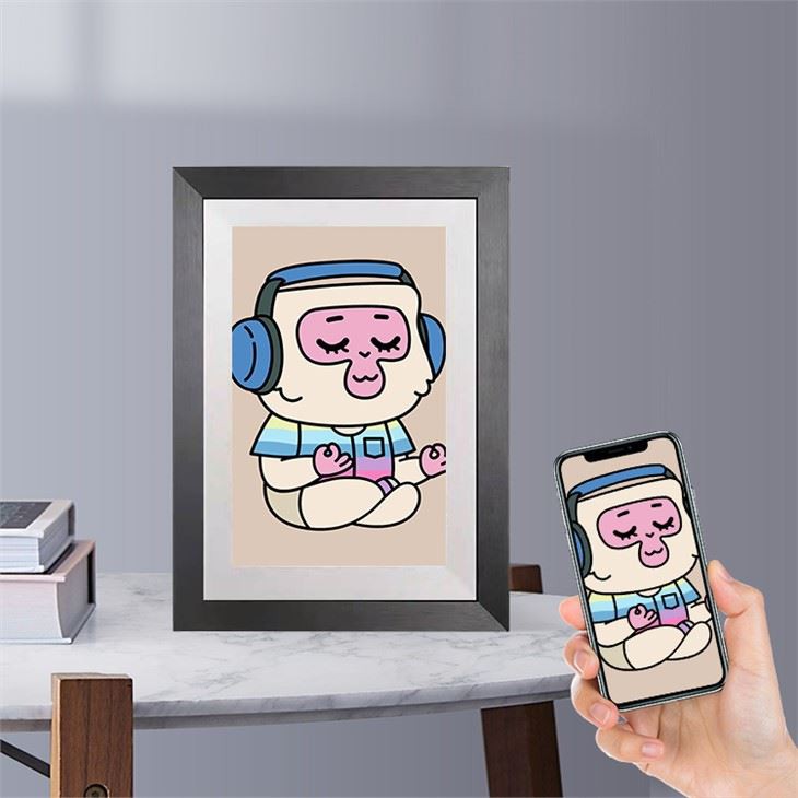 10.1inch Wooden NFT Display Digital Frame