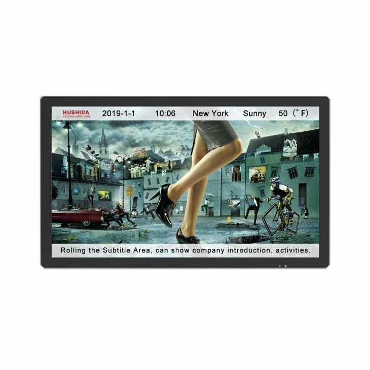 32inch Wall Mount Indoor Advertising Display Ad Media Player