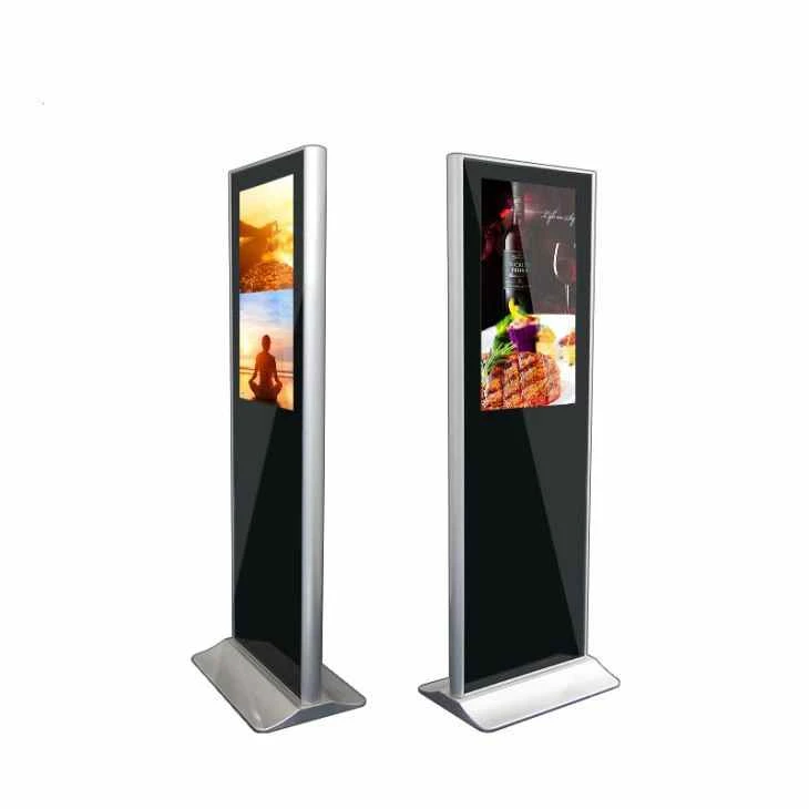 55 Inch Android Touch Screen Support Dual Screen Wifi High Quality Ad Player Outdoor Interactive Kiosks