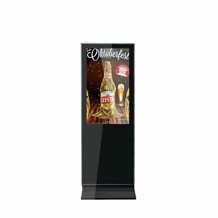 55 Inch Android Touch Screen Support Dual Screen Wifi High Quality Ad Player Outdoor Interactive Kiosks