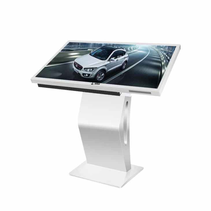Horizontal Type Interactive Advertising Touch Screen Kiosk