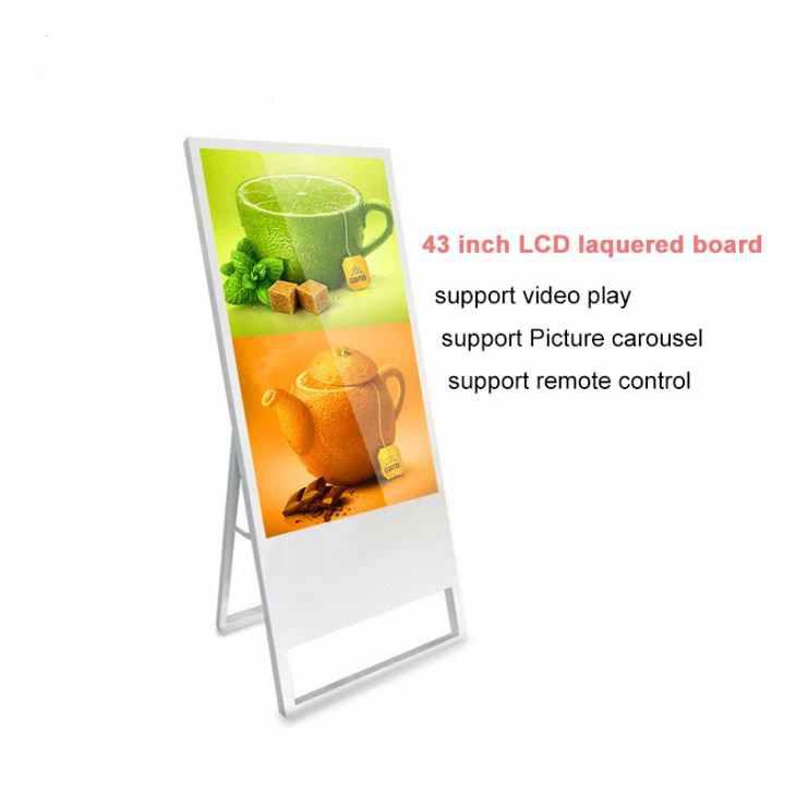 Portable Digital Poster Player Electronic Lcd Display