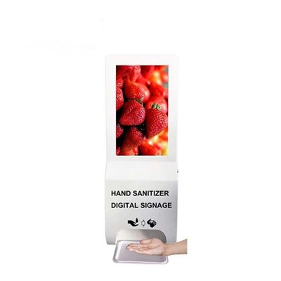 Dozator de dezinfectant pentru maini cu ecran LCD