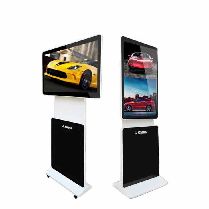 Ultrathin Rotable Ad Digital Totem